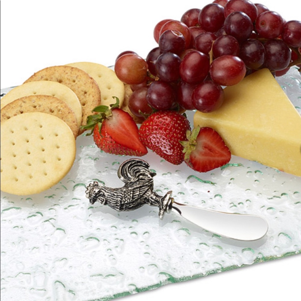 🛍 3/$20 Rooster Bubble Glass Server